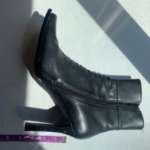 Seychelles Black Square Toes boots